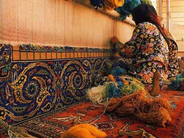تاریخچه فرش ایرانی-وبسایت فرش کاشان