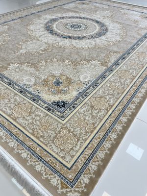فرش کوروش طرح مرجان بژ