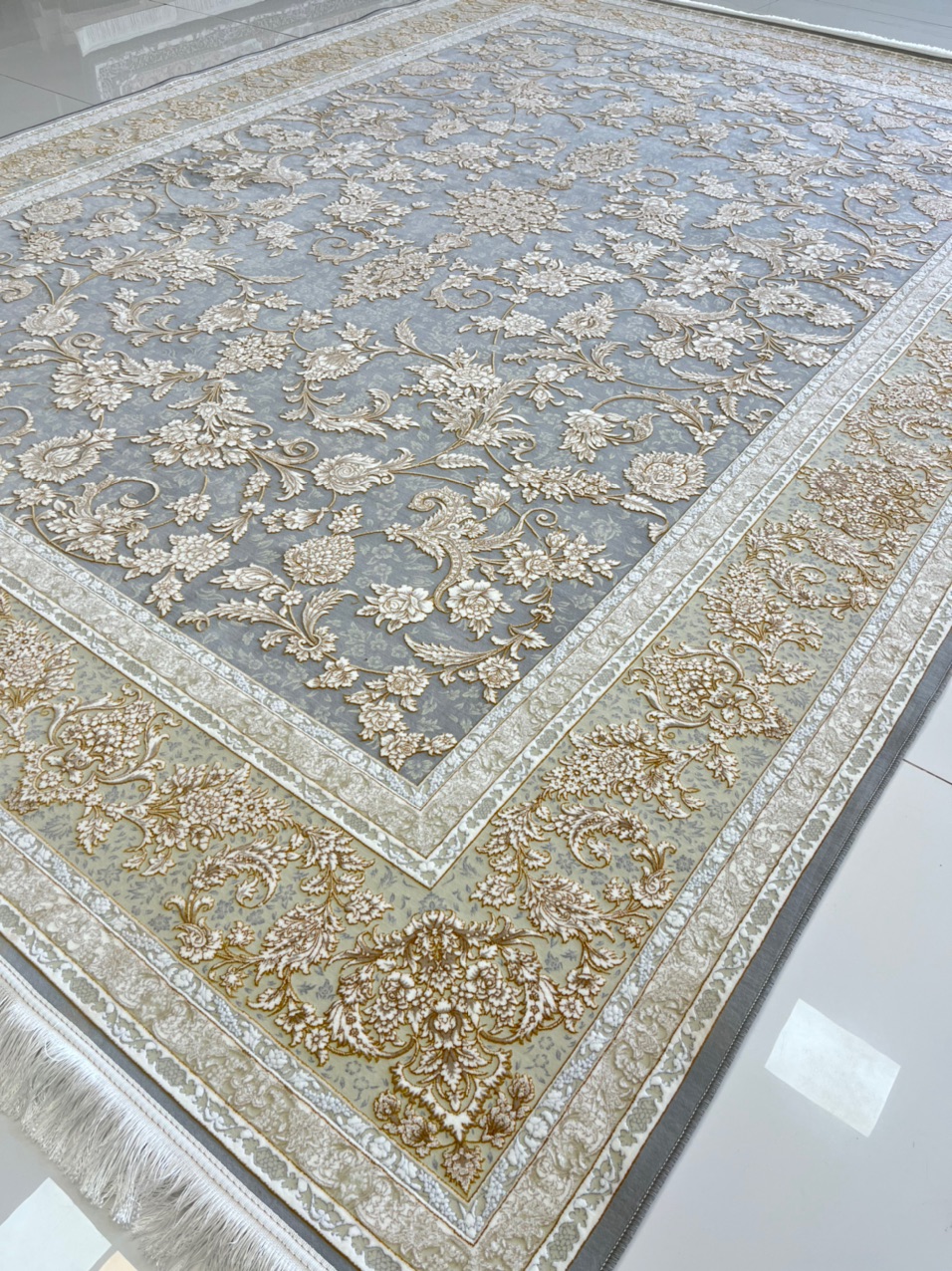فرش کاشان طرح افشان گل رز فرش کاشان طرح افشان گل رز