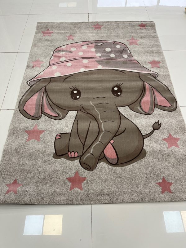 فرش فانتزی اتاق طرح فیل