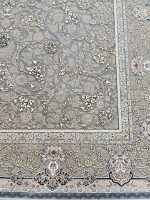 فرش تخت طاووس 1200 شانه رنگ سیلور